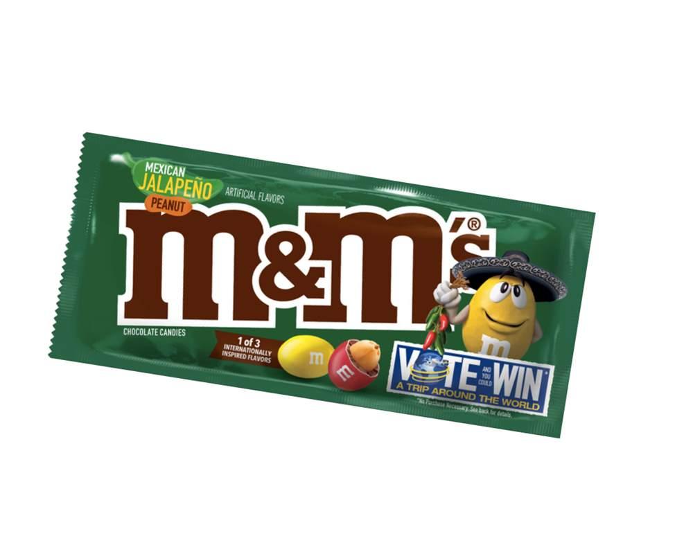 M&M's Mexican Jalapeno Peanut Chocolate Candies - CandyFavorites