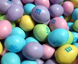 M&M's ® Peanut Chocolate Easter Candy Jar - CandyFavorites