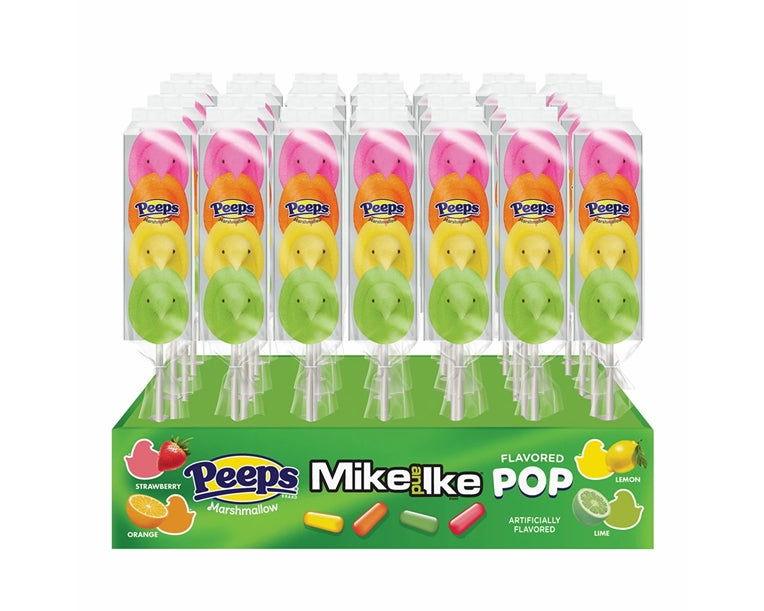 
                      
                        Mike & Ike Marshmallow Peeps 4 Count Pops - CandyFavorites
                      
                    