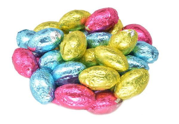 
                      
                        Milk Chocolate Foil Eggs - CandyFavorites
                      
                    