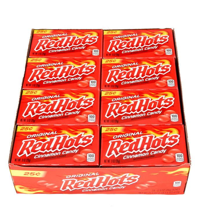 
                      
                        Original Red Hots Cinnamon Candy Boxes - CandyFavorites
                      
                    