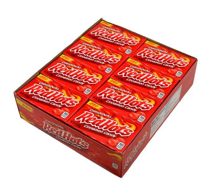 Original Red Hots Cinnamon Candy Boxes - CandyFavorites