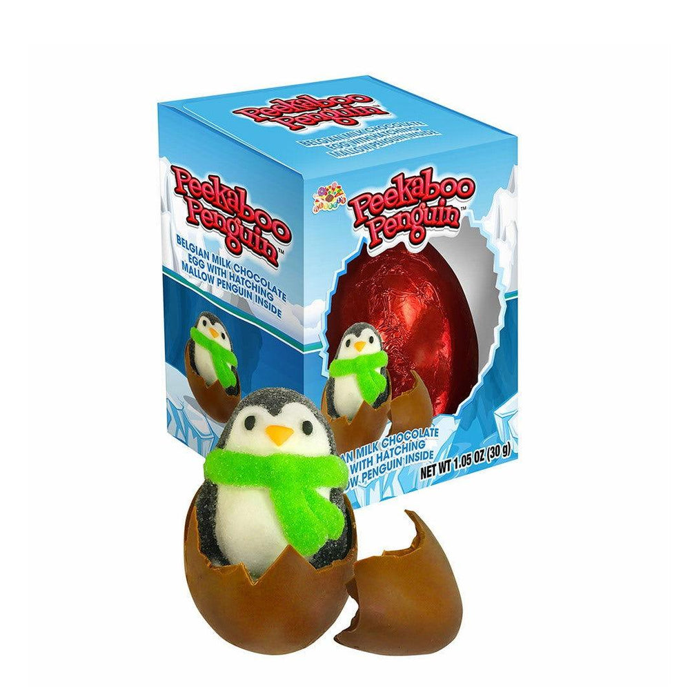 Peek A Boo Chocolate Penguins - CandyFavorites