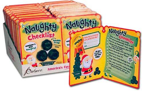 R.M. Palmer Naughty List Card - CandyFavorites