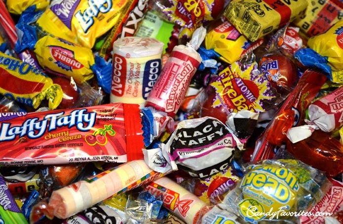 Retro Penny Candy Favorites Gift Box - CandyFavorites