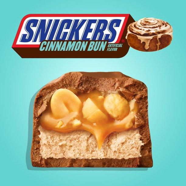 
                      
                        Snickers Cinnamon Bun Chocolate Candy Bars - CandyFavorites
                      
                    