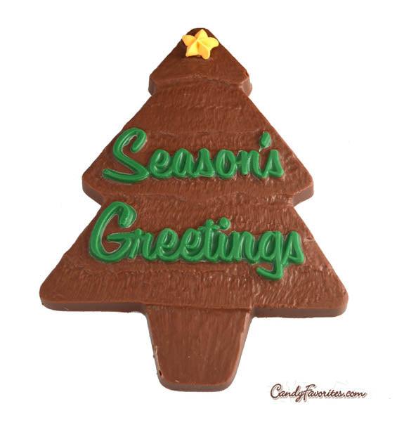 Solid Chocolate Christmas Tree - CandyFavorites