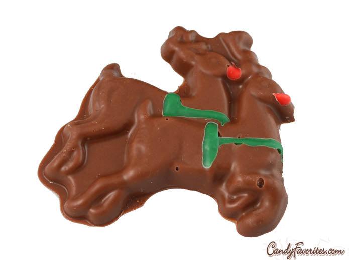 Solid Chocolate Santas and Reindeer - CandyFavorites
