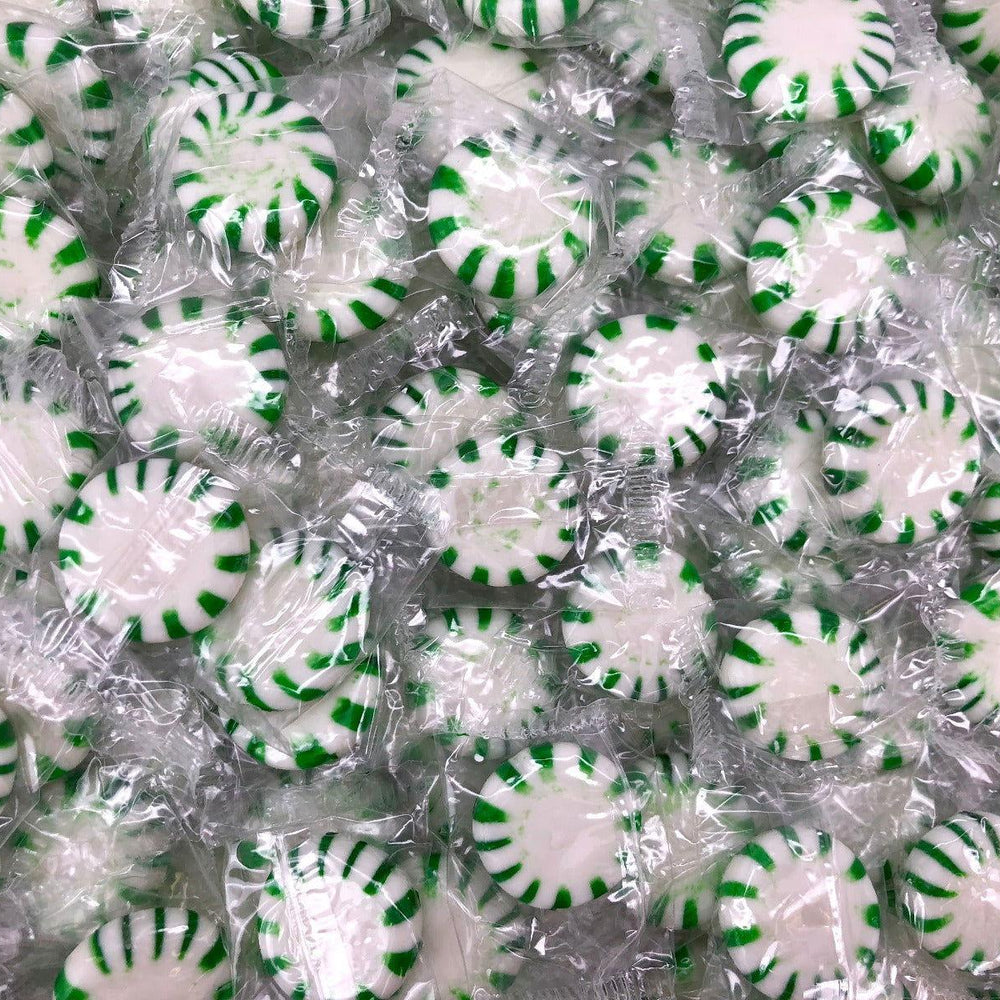 Spearmint Starlight Mints 6 oz. Peg Bags - CandyFavorites