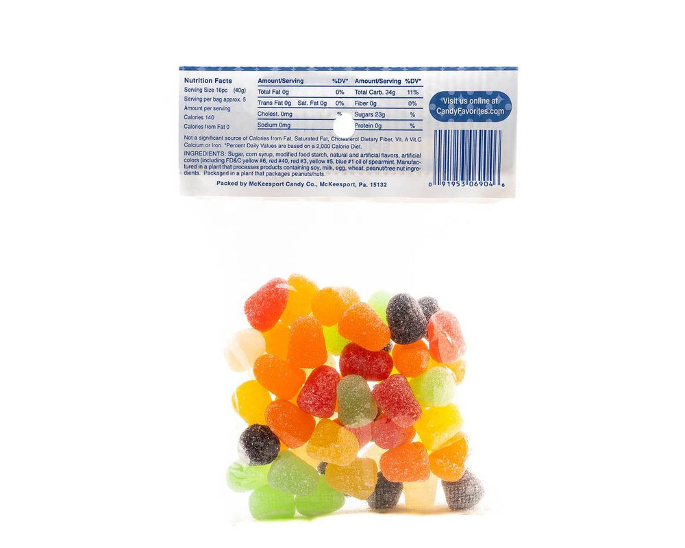 
                      
                        Spice Gum Drops 7 Ounce Peg Bags - CandyFavorites
                      
                    