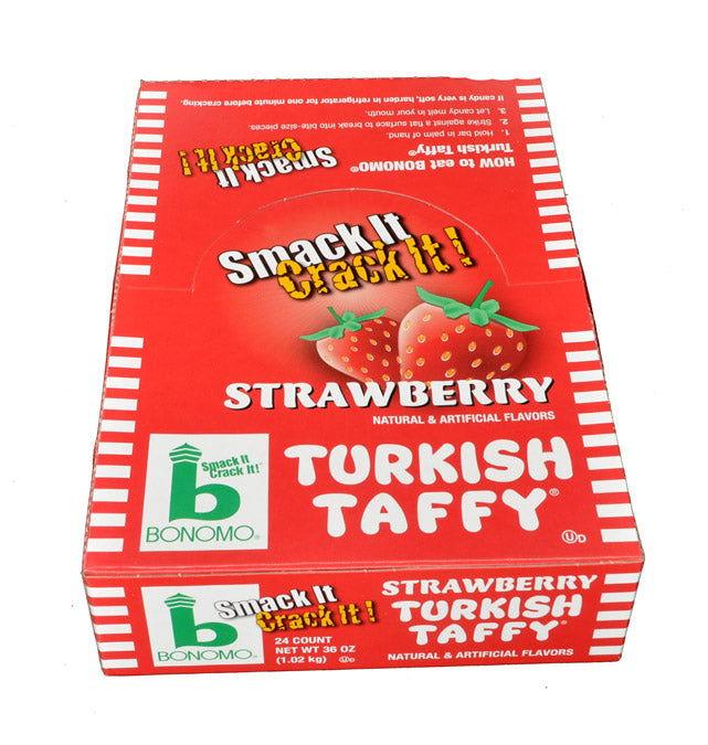 
                      
                        Strawberry Bonomo Turkish Taffy - CandyFavorites
                      
                    