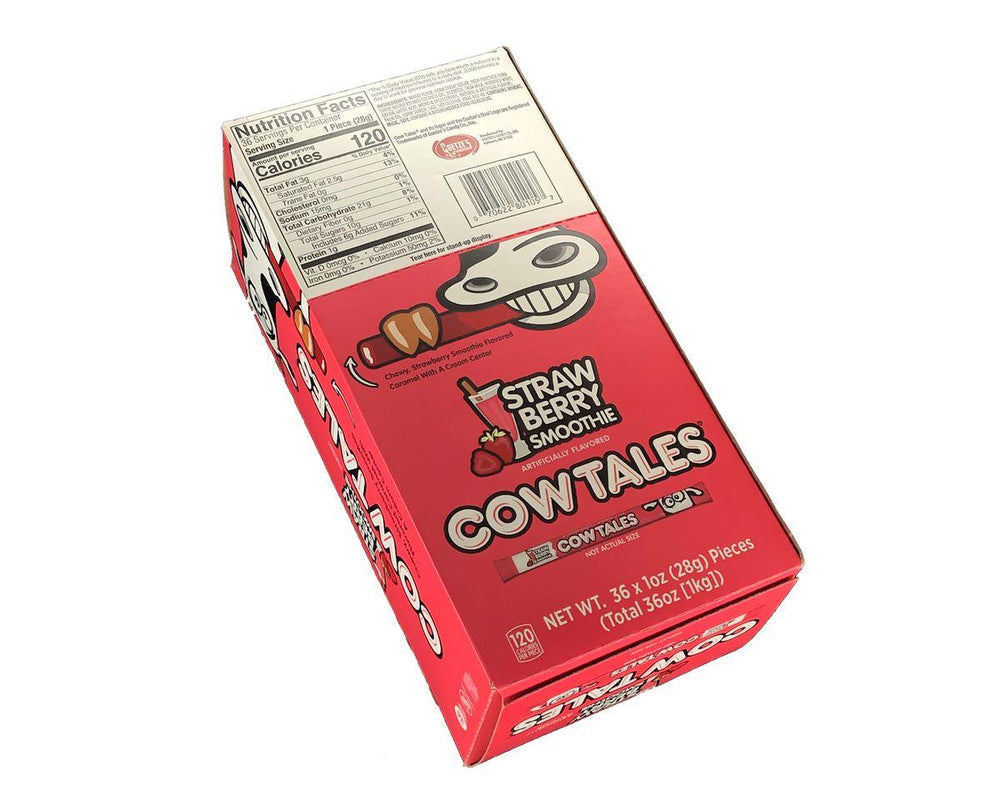 Strawberry Smoothie Cow Tales - CandyFavorites