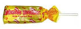Sugar Daddy Delicious Miniature Milk Caramel Lollipops - CandyFavorites
