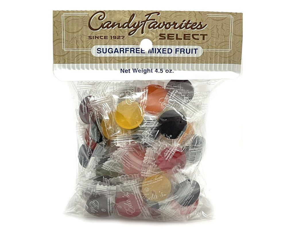 Sugar Free Fruit Candies "Select Label" Peg Bags - CandyFavorites
