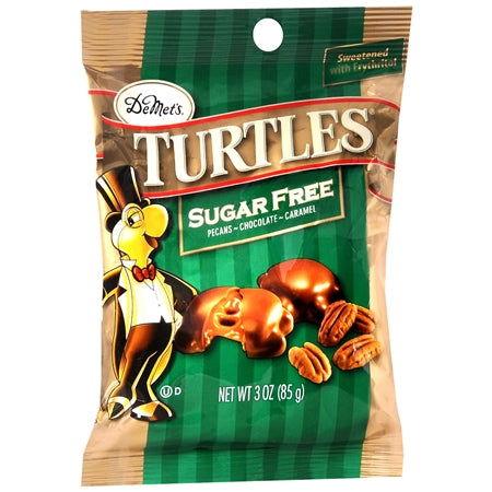 Sugarfree DeMets Turtles 3 Ounce Bag - CandyFavorites