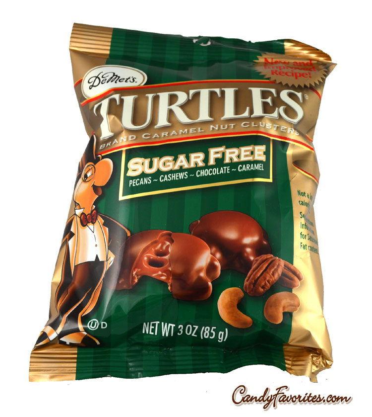 Sugarfree DeMets Turtles 3 Ounce Bag - CandyFavorites