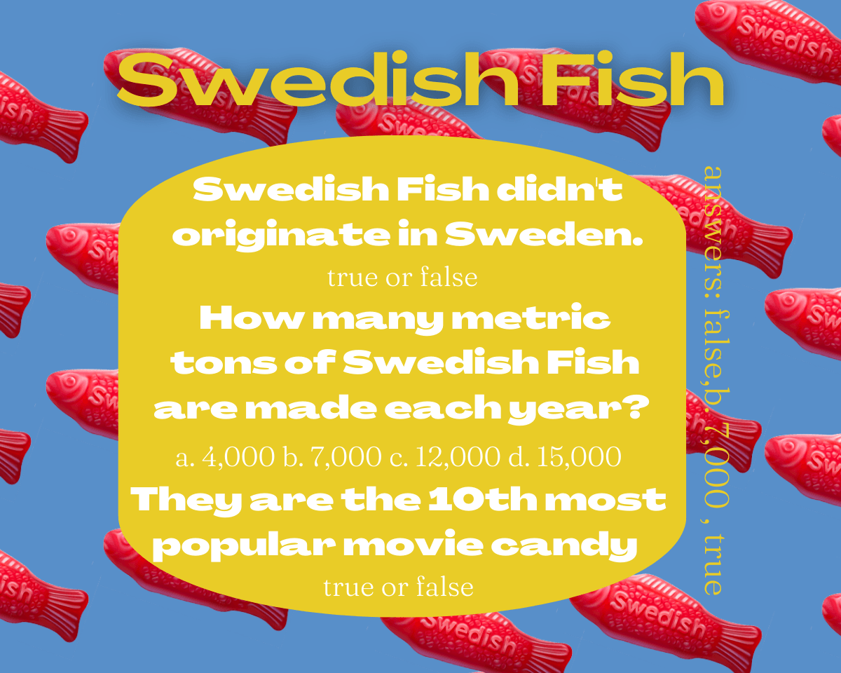 Swedish Fish Soft & Chewy Bulk Candy - CandyFavorites