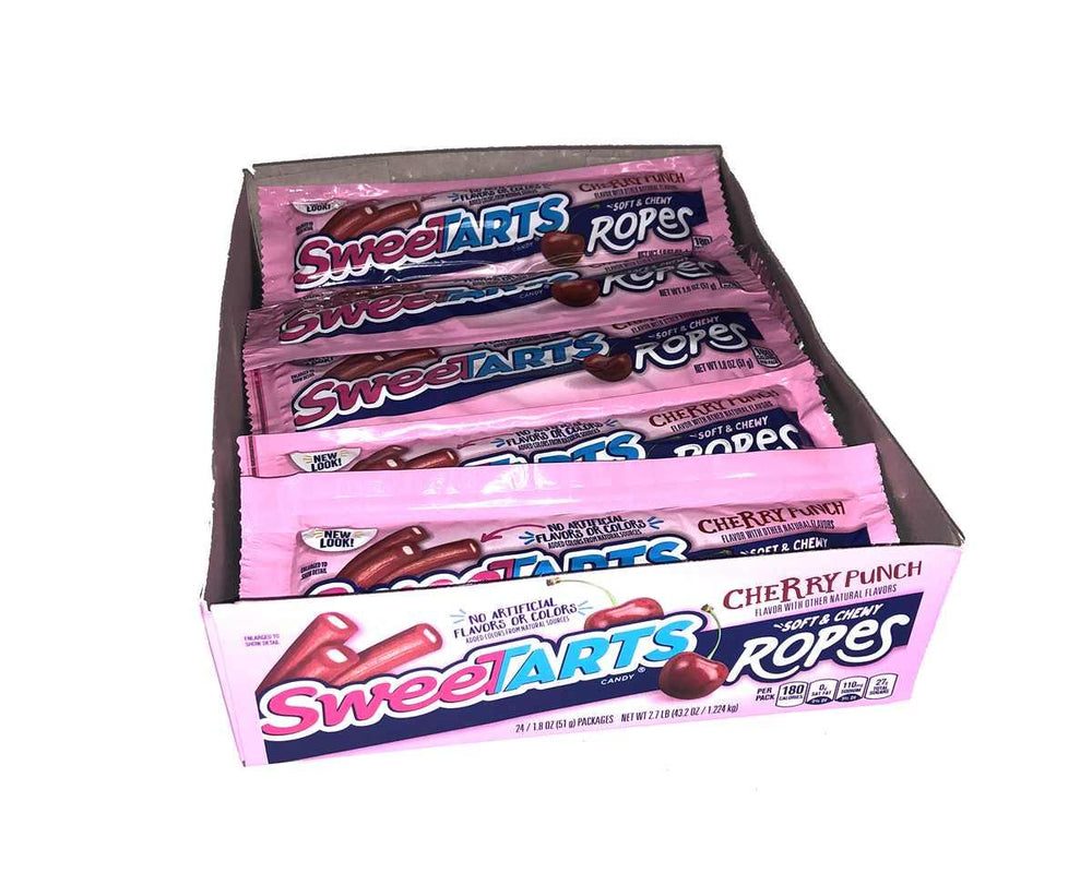Sweetarts Soft and Chewy Cherry Punch Chewy Ropes - CandyFavorites