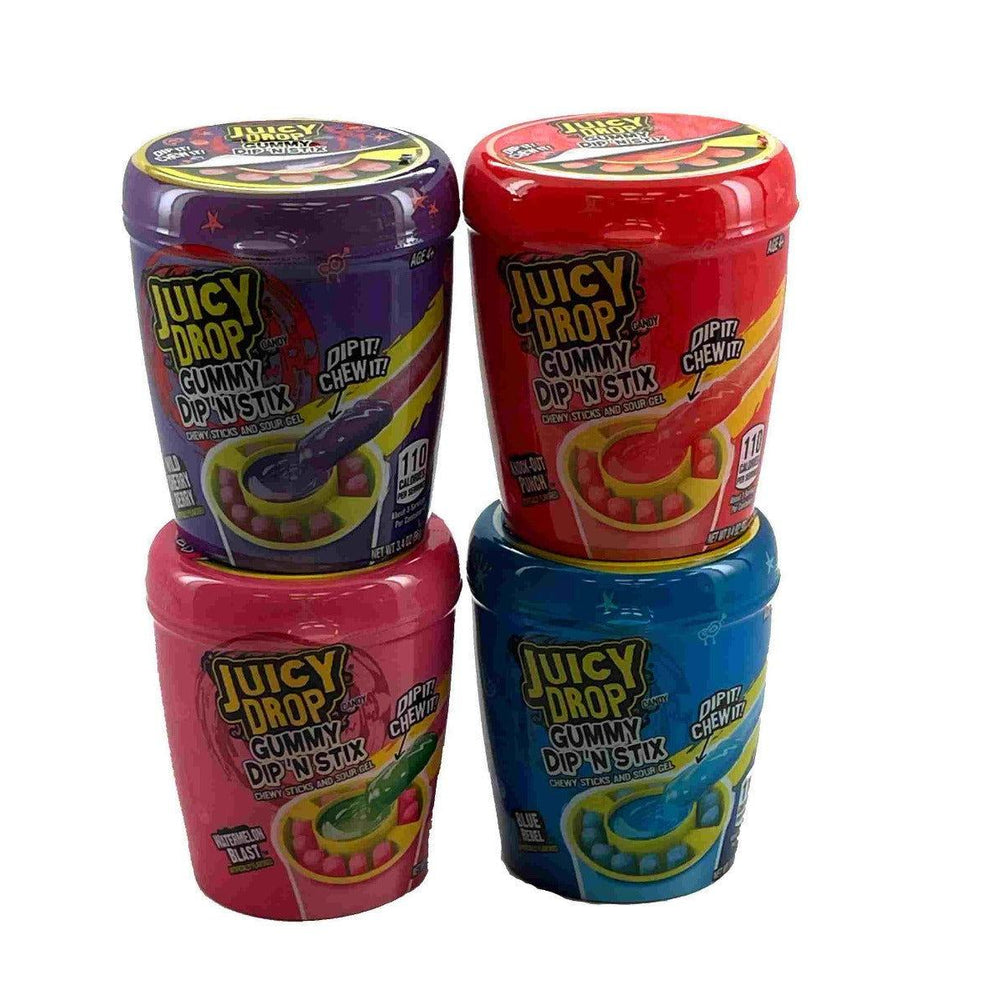 Topps Juicy Drop Gummy Dip 'n Stix - CandyFavorites