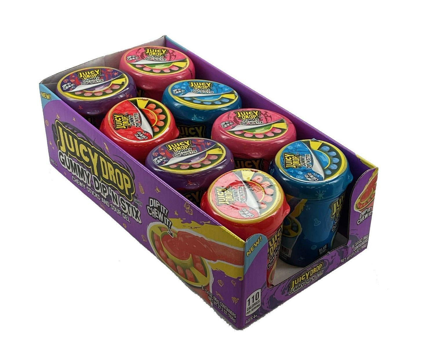 Topps Juicy Drop Gummy Dip 'n Stix - CandyFavorites