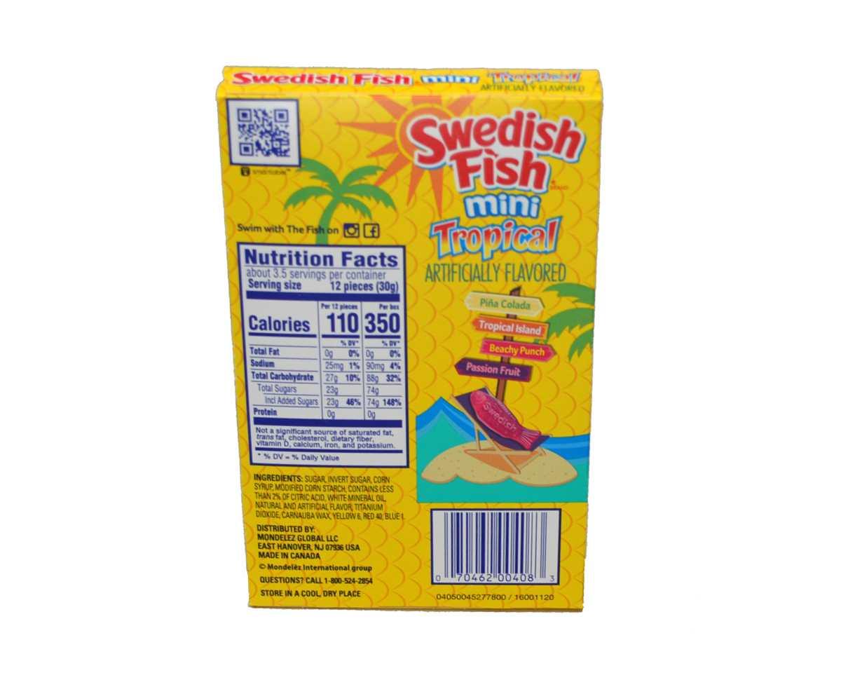Tropical Swedish Fish Concession Box - CandyFavorites