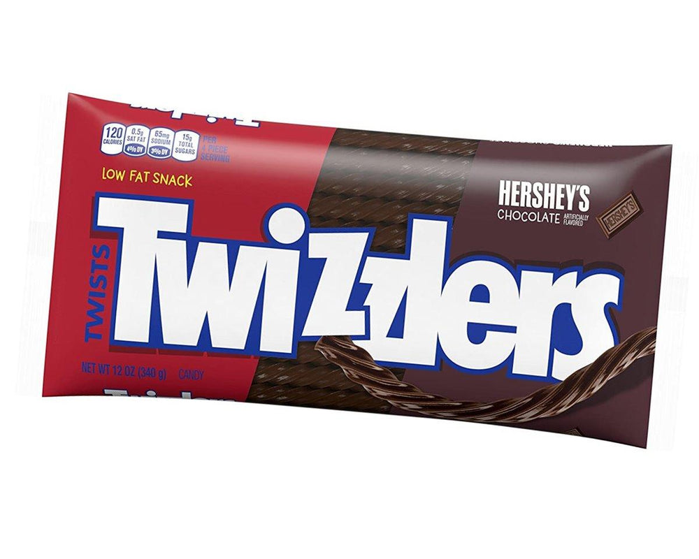 Twizzlers Chocolate Licorice Twists Bags - CandyFavorites