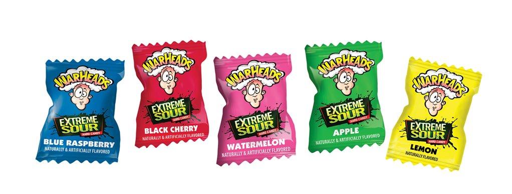 Warheads Sour Assorted Bags - CandyFavorites