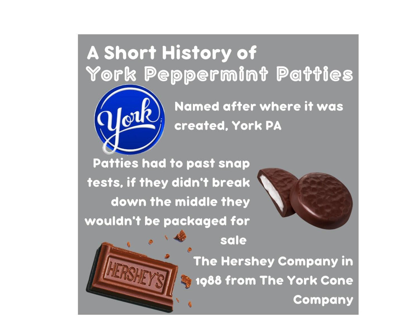 York Dark Chocolate Covered Peppermint Patties - CandyFavorites