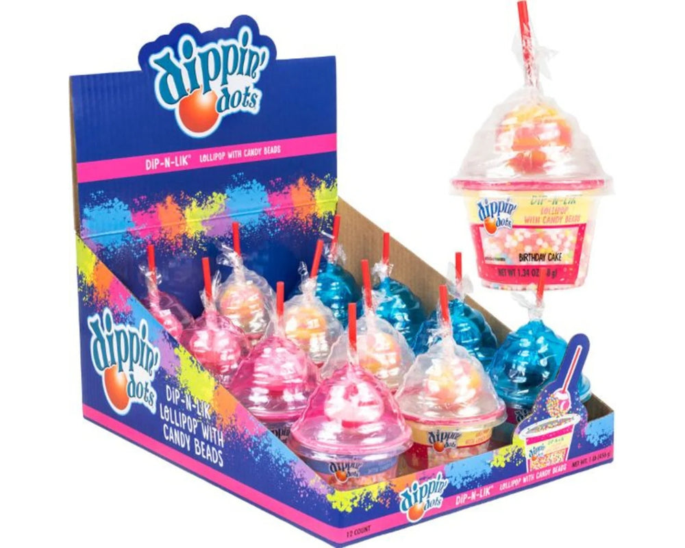 Koko's Dipping Dots Dip-n-Lik 1.34 oz. Lollipops