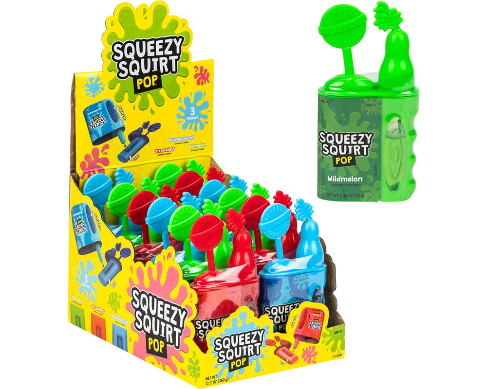 Koko's Squeezy Squirt 1.06 oz. Pop Lollipops