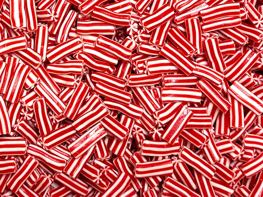 Gummi Christmas Mini Candy Cane Bites Bulk